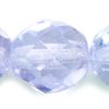 8mm Czech Faceted Round Fire Polish Beads - Alexandrite