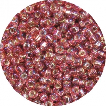 8/0 Silver Lined AB Seed Beads