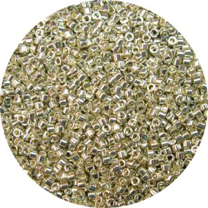 DB0035 - 11/0 Miyuki Delica Beads, Galvanized Metallic Silver*