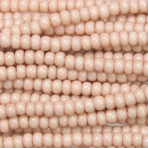14/0 Czech Seed Bead, Opaque Cheyenne Pink