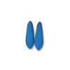 3x11mm Small Dagger Beads, Neon Turquoise (Aqua)