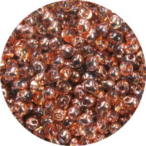 3.4mm  Miyuki Drops Crystal half Copper Apollo 4553