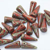 Czech Pressed Shaped Glass Beads