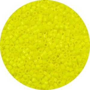 DB0721 - 11/0 Miyuki Delica Beads, Opaque Lemon Yellow