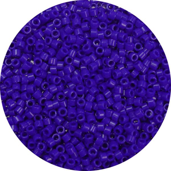 DB0726 - 11/0 Miyuki Delica Beads, Opaque Navy Blue