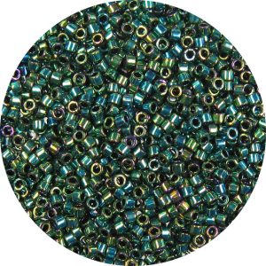 DB0027 - 11/0 Miyuki Delica Beads, Teal Iris