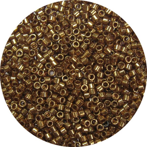 DB0022L - 11/0 Miyuki Delica Beads, Metallic Light Bronze