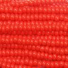 8/0 Czech Seed Bead, Opaque Chinese Red