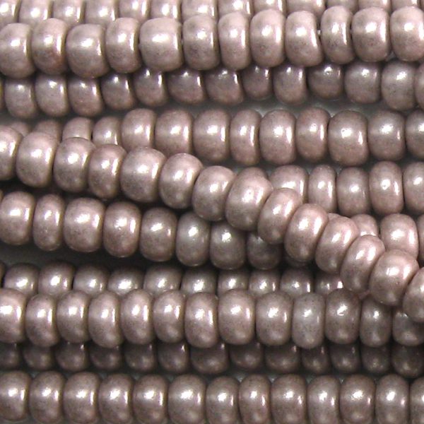 8/0 Czech Seed Bead, Taupe Supra Pearl*