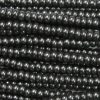 8/0 Czech Seed Bead, Ebony Supra Pearl*