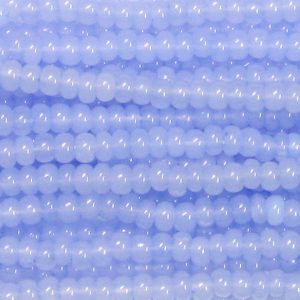 8/0 Czech Seed Bead, Waxy Alexandrite Opal Tint**