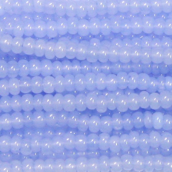 8/0 Czech Seed Bead, Waxy Alexandrite Opal Tint**