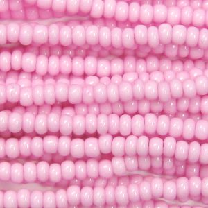 8/0 Czech Seed Bead, Opaque Lilac Tint**