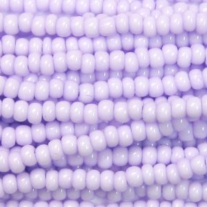 8/0 Czech Seed Bead, Opaque Wisteria Tint**