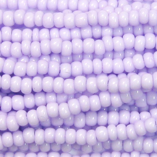 8/0 Czech Seed Bead, Opaque Wisteria Tint**