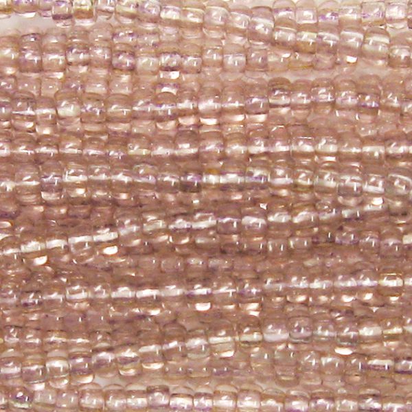 8/0 Czech Seed Bead, Transparent Colorado Topaz Tint**