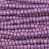 8/0 Czech Seed Bead, Opaque Purple Lumi