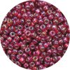 15/0 Silver Lined Garnet AB Japanese Seed Bead 638A