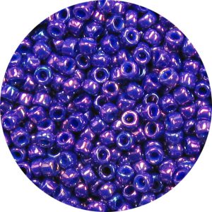 15/0 Metallic Royal Purple Japanese Seed Bead 460D