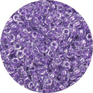 15/0 Shimmer Lin15/0 Japanese Seed Bead Shimmer Lined Violet 710ed Violet Japanese Seed Bead 710