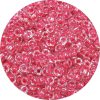 15/0 Japanese Seed Bead Shimmer Lined Rose 714