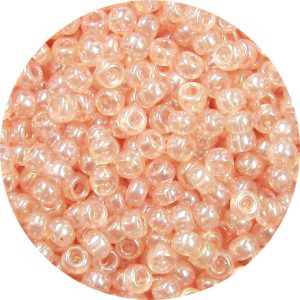 15/0 Japanese Seed Bead Transparent Luster Pink 366