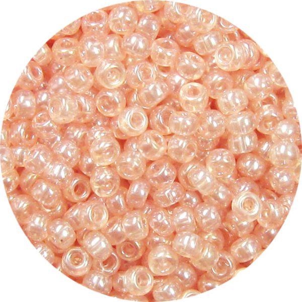 15/0 Japanese Seed Bead Transparent Luster Pink 366