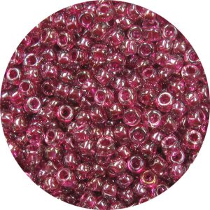 15/0 Japanese Seed Bead Transparent Luster Fuchsia 375J