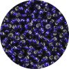 15/0 Japanese Seed Beads Silver Lined Dark Cobalt Blue 20A
