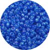 15/0 Transparent Vibrant Aqua AB *Tint Japanese Seed Bead 299B