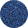 15/0 Japanese Seed bead, Transparent Montana Blue AB *Tint, 299A