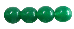 4mm Czech Pressed Glass Round Druk Beads - Jade Opal