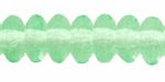 4mm Czech Pressed Glass Rondell Beads-Peridot