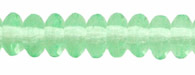 4mm Czech Pressed Glass Rondell Beads-Peridot