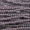 11/0 Czech Seed Bead, Opaque Purple Luster