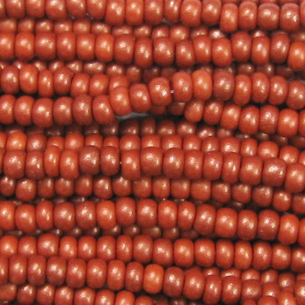 11/0 Chestnut Supra Pearl Czech seed beads