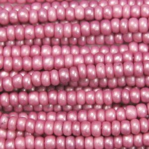 11/0 Old Rose Supra Pearl Czech Seed Beads