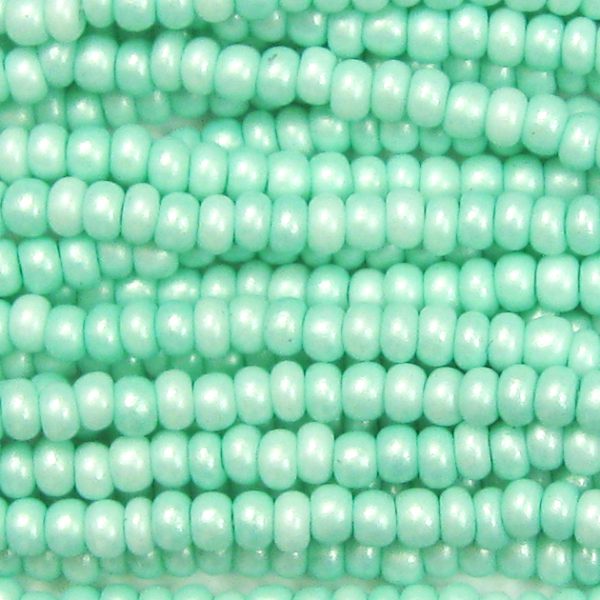 11/0 Seafoam Supra Pearl Czech Seed Beads