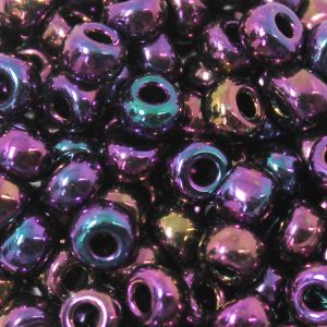 2/0 Czech Seed Bead Purple Iris