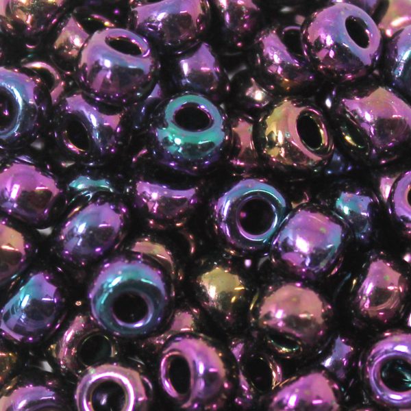 2/0 Czech Seed Bead Purple Iris