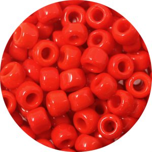 3/0 Japanese Seed Bead Opaque Chinese Red 407