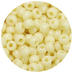 3/0 Japanese Seed Bead Opaque Ivory