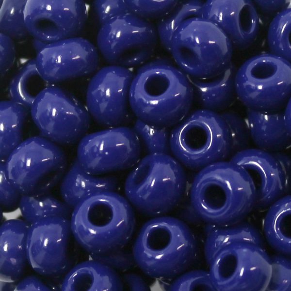 2/0 Czech Seed Bead Opaque Navy Blue