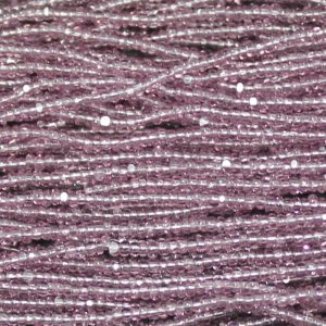 11/0 Czech Charlotte/True Cut Seed Bead, Transparent Light Amethyst