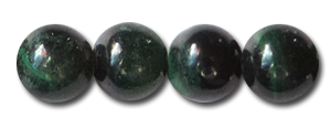 6mm Semi-Precious Malachite, 16" strand