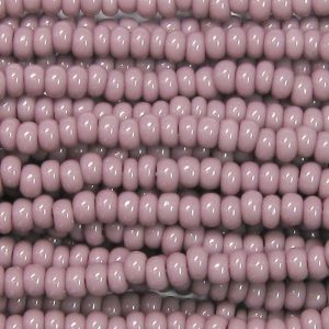 6/0 Czech Seed Bead, Opaque Lavender