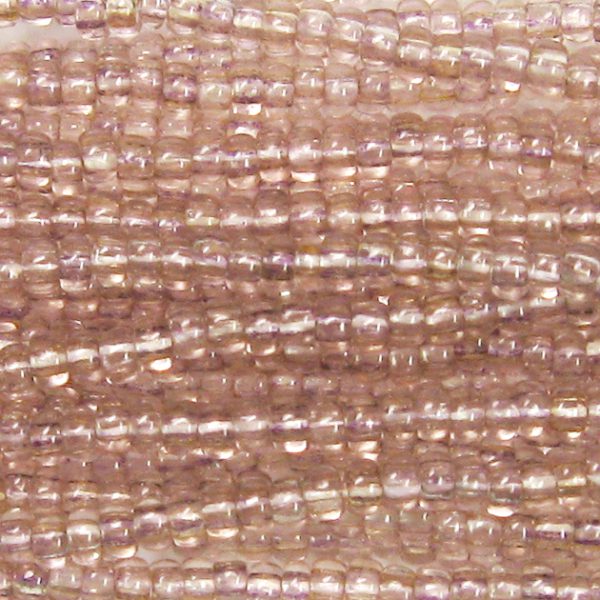 6/0 Czech Seed Bead, Transparent Colorado Topaz Tint