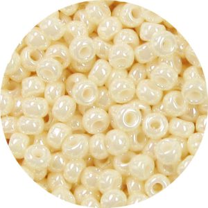 6/0 Japanese Seed Bead, Eggshell