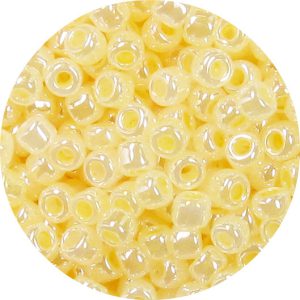 6/0 Japanese Seed Bead, Ceylon Yellow Melon