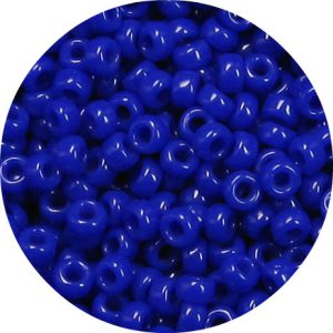 6/0 Japanese Seed Bead, Opaque Royal Blue
